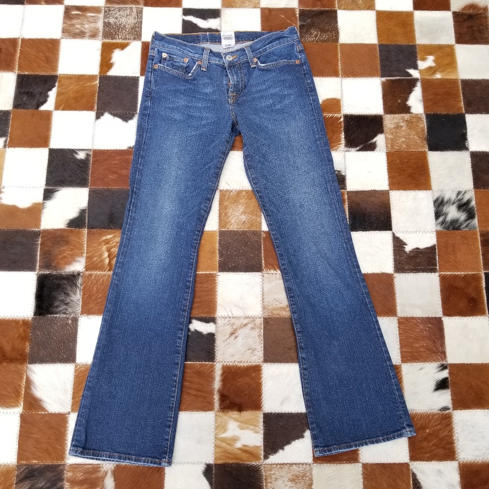 Lucky Brand Blue Jeans Ol Thunder Wash, size 4/27